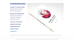 Desktop Screenshot of cosmograma.com